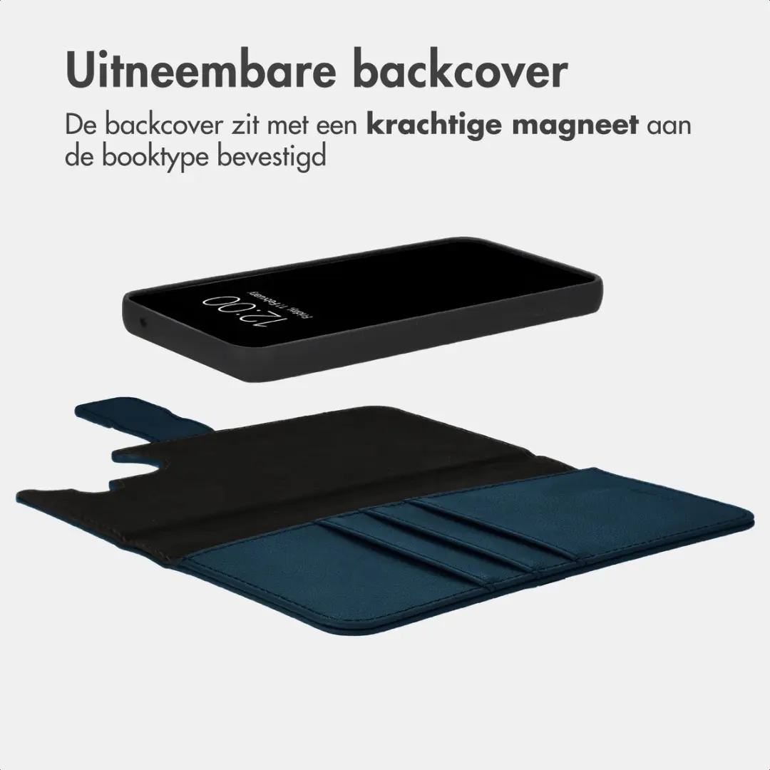 Imoshion Bookcase Hoesje Samsung Galaxy A55 - Blauw