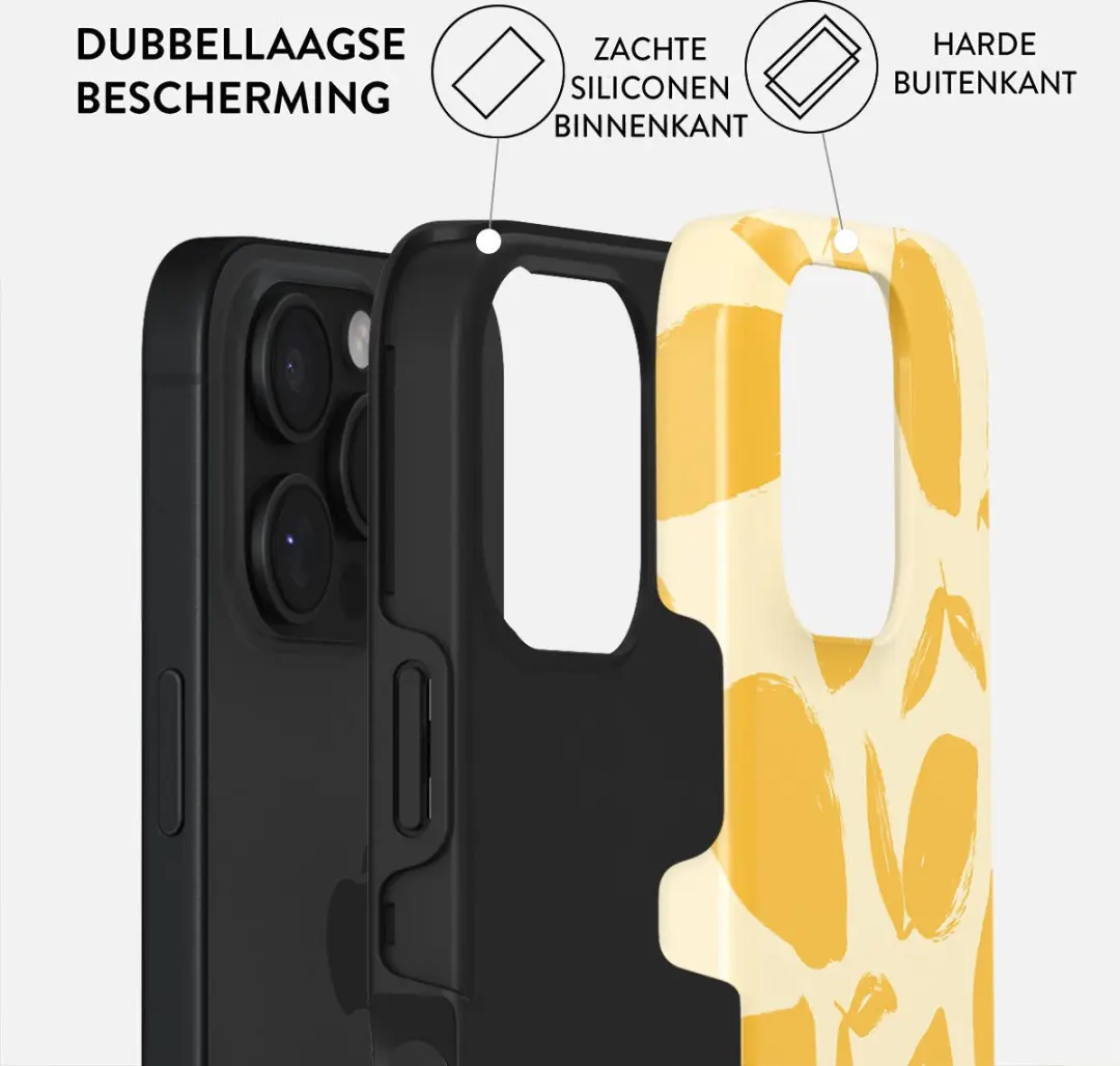 Burga Tough Case Apple iPhone 16 Pro Max - Lemon Tart