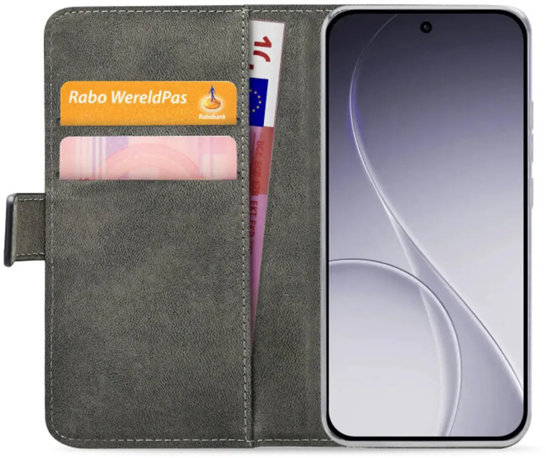 Mobilize Classic Gelly Wallet Book Case OPPO Reno16 Pro 5G - 2 Pasjes - Zwart