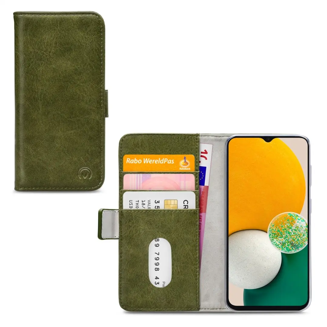 Mobilize Elite Gelly Bookcase Portemonnee Samsung Galaxy A13 5G - Groen
