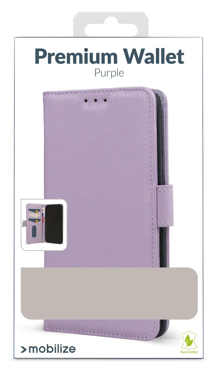 Mobilize Premium Gelly Wallet Bookcase Portemonnee Paars - MOB-EGWBCPU-GALS24ULTRA5G