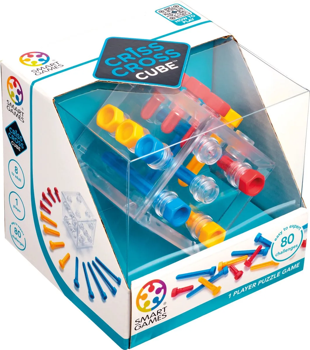 SmartGames Criss Cross Cube SG 415 - 80 Opdrachten - afbeelding 6 van 6