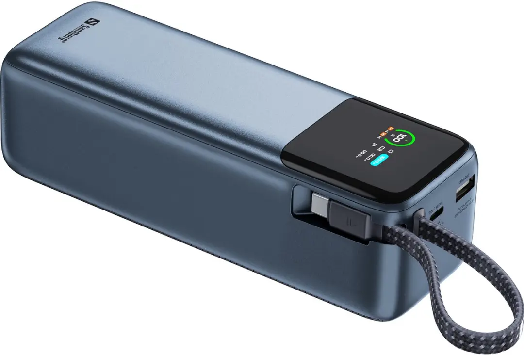 Sandberg All-in1 Powerbank 27000mAh 240W PD - 421-31 - Zwart/Grijs