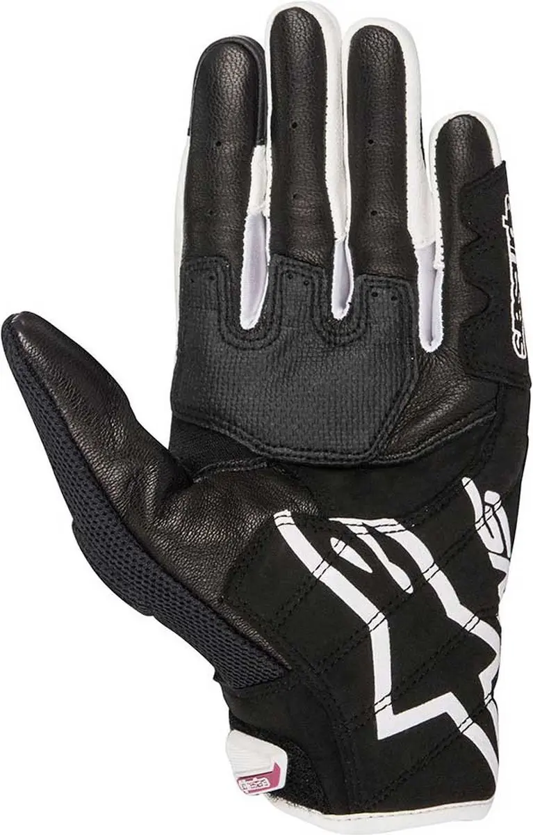 Alpinestars Stella SMX-2 Air Carbon V2 Handschoen - Zwart/Wit/Rosa