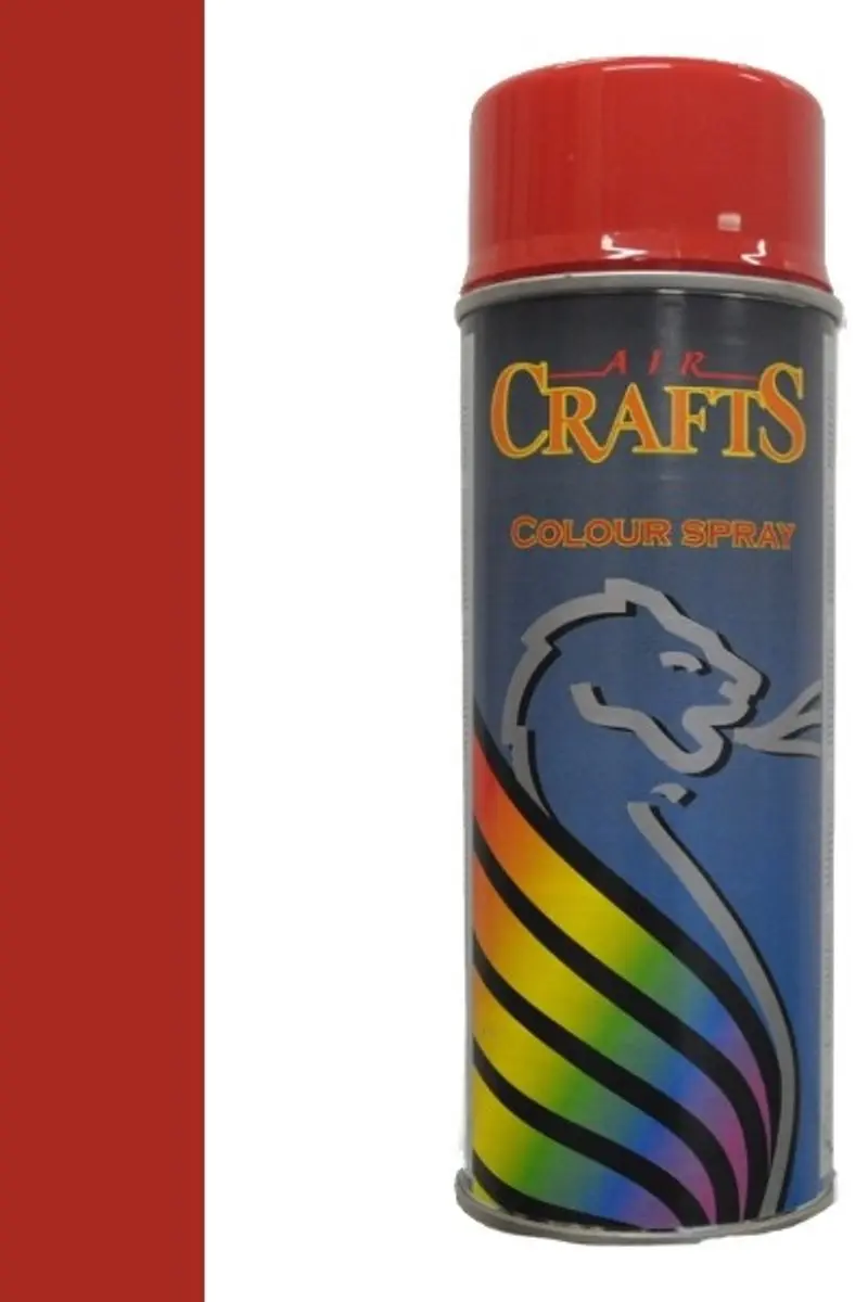 Motip Aircrafts Hoogglans Lak RAL 3000 Vuurrood 400ml