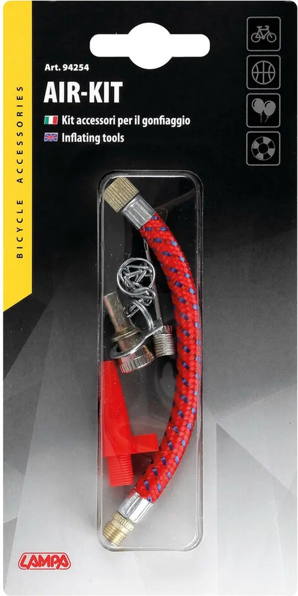 Lampa Inflatie Gereedschapset Air Kit 200ml - Rood