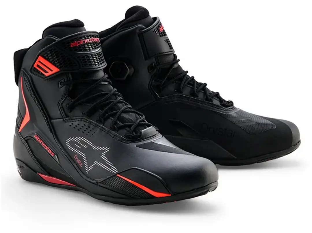 Alpinestars Faster-4 Drystar Motorschoenen - Zwart/Rood EU 44 - afbeelding 6 van 6