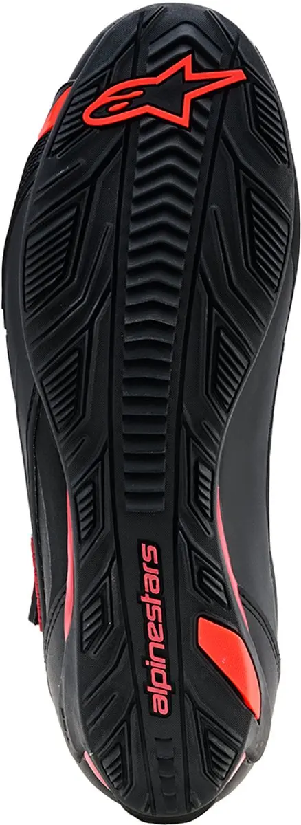 Alpinestars Faster-4 Drystar Motorschoenen - Zwart/Rood EU 44