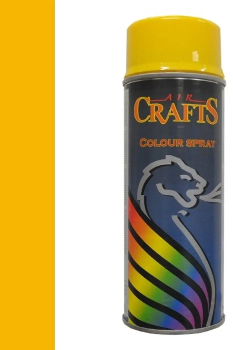 Motip Aircrafts Hoogglanslak RAL 1021 Koolzaadgeel 400ml
