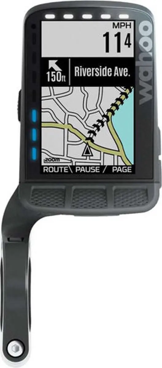 Wahoo ELEMNT ROAM Bundel Fietscomputer WAH-WFCC4B2 - TICKR Stealth & Vermogenssensor - Zwart - afbeelding 6 van 6