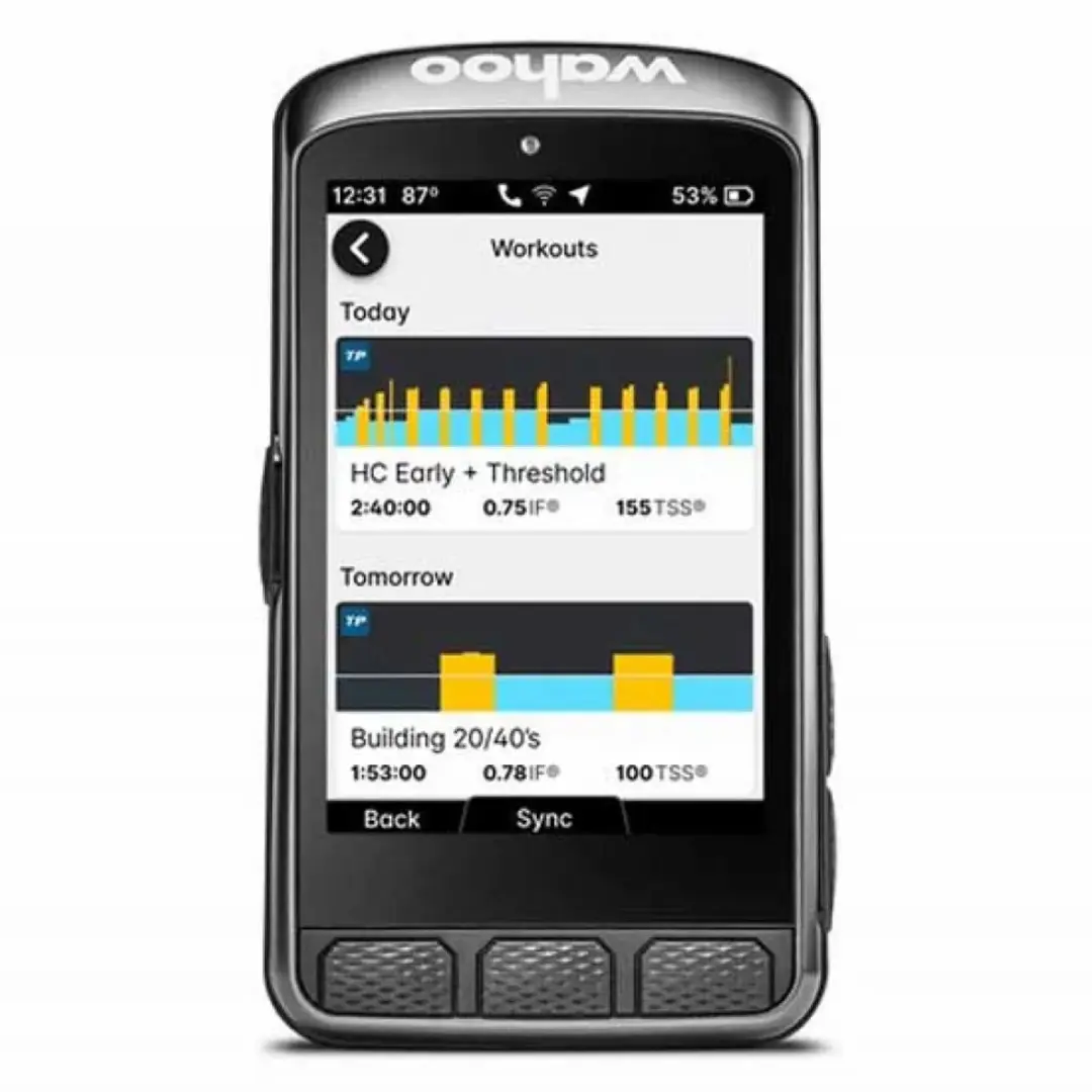 Wahoo ELEMNT ACE Fietscomputer - GPS Navigatie - Touchscreen - Zwart - afbeelding 6 van 6