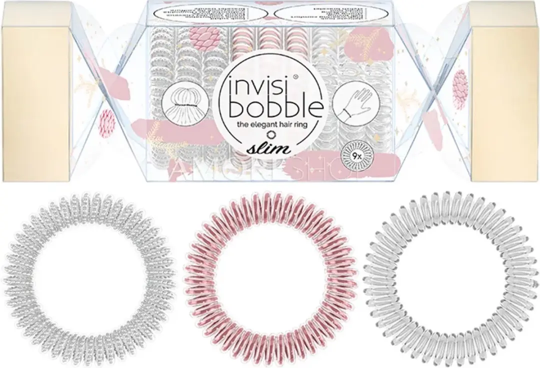 Invisibobble Slim Trio Cracker That's Crackin' - 9 Stuks