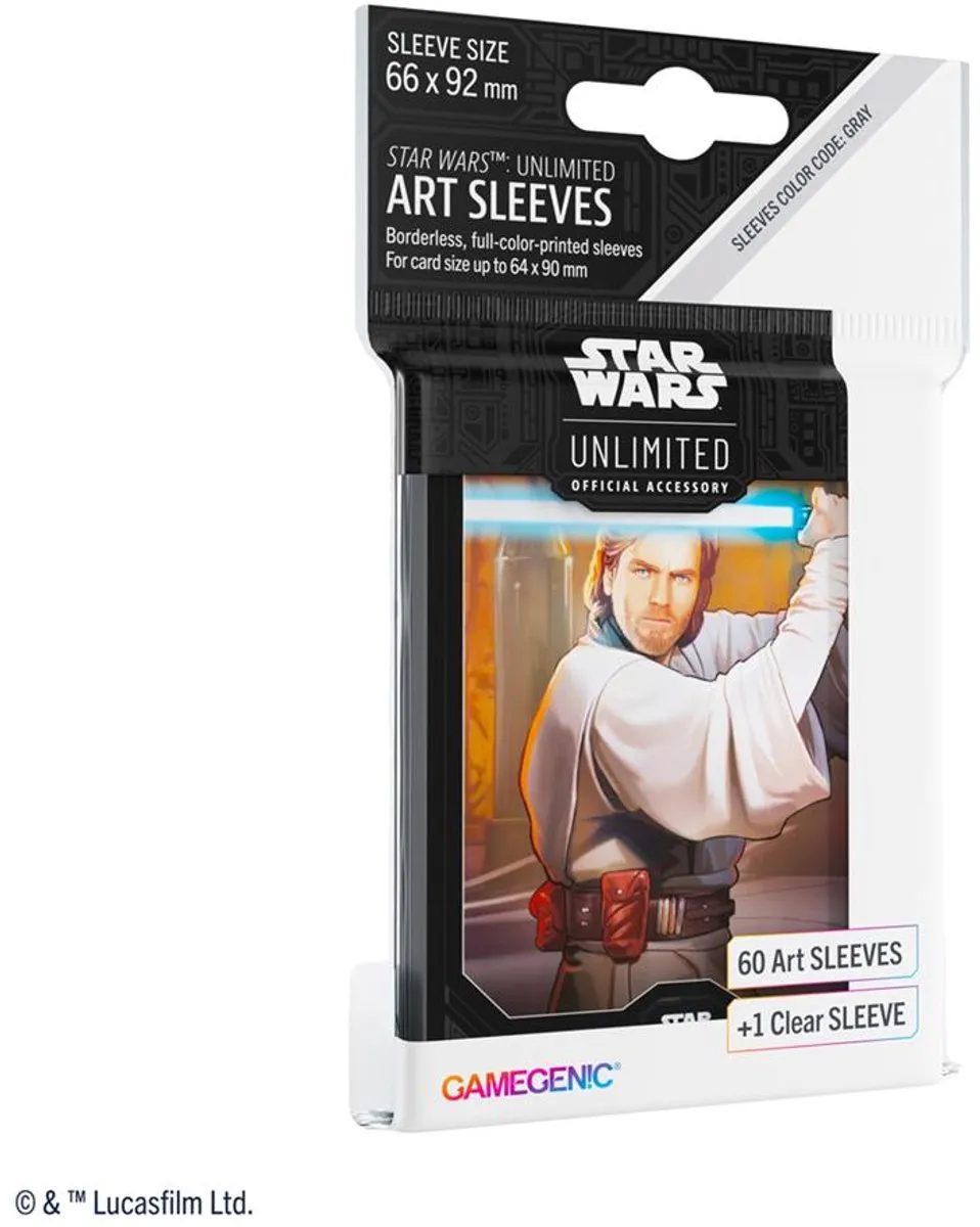 Star Wars Unlimited Obi-Wan Kenobi Art Sleeves