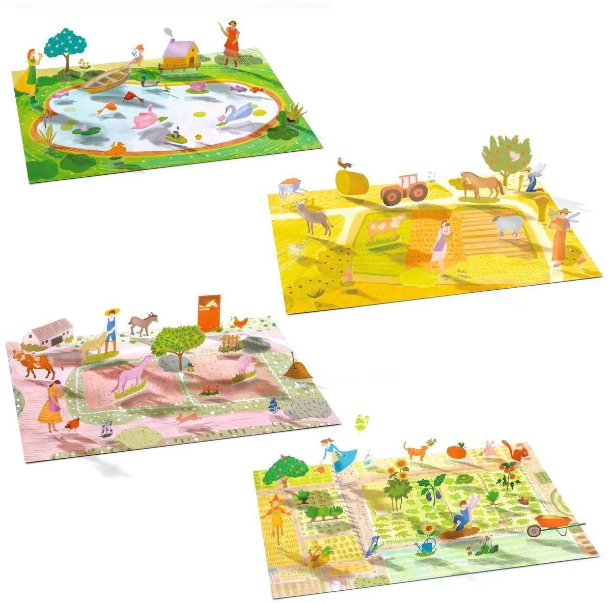 Djeco Boerderij Stickers