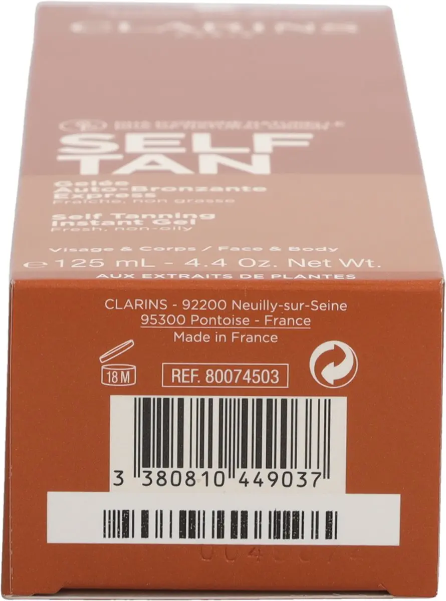 Clarins Self Tanning Instant Gel Zelfbruiner 125ml - Medium