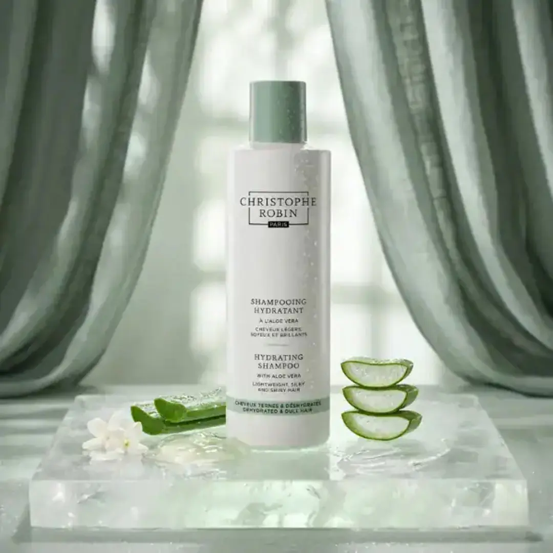 Christophe Robin Hydraterende Shampoo met Aloë Vera 500ml