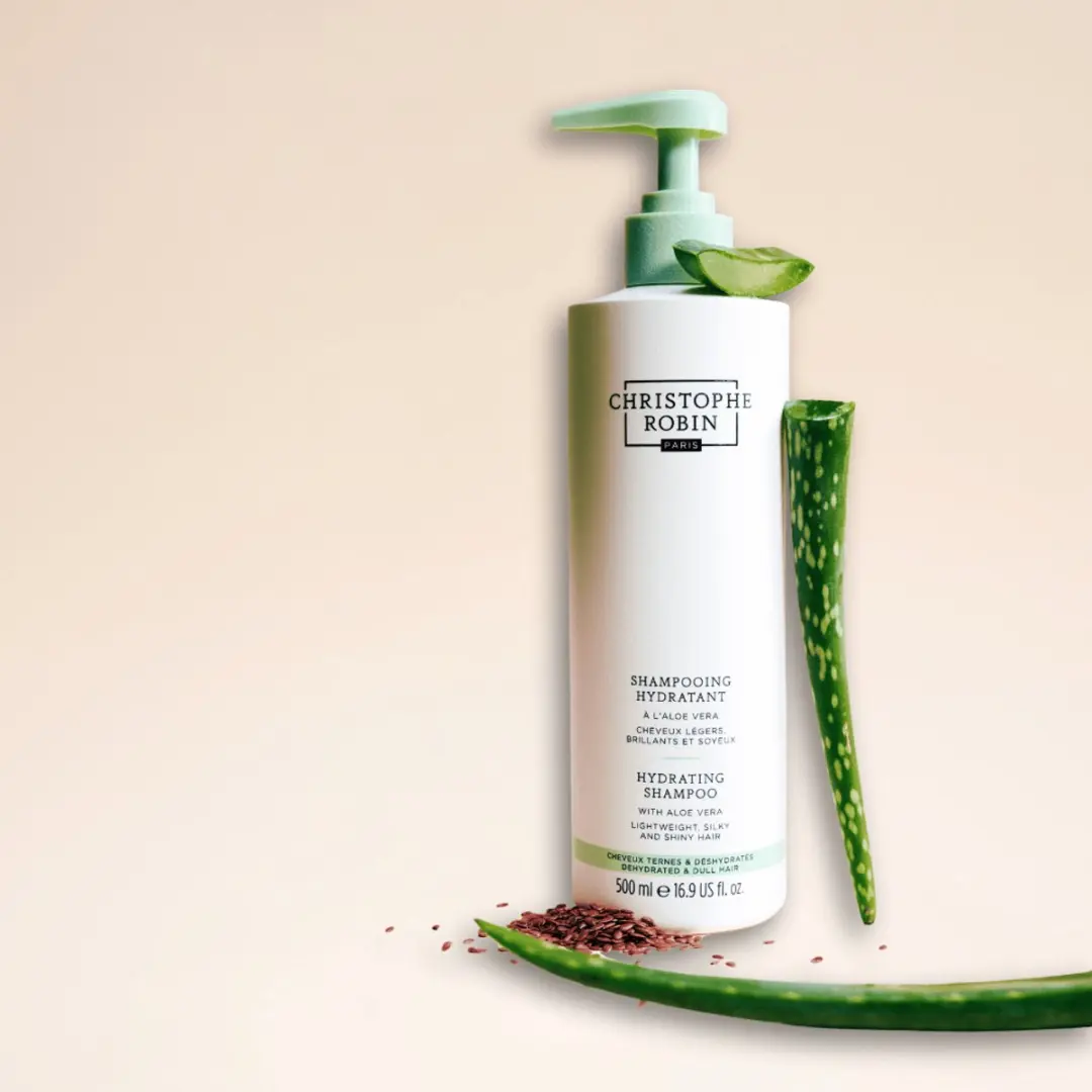Christophe Robin Hydraterende Shampoo met Aloë Vera 500ml