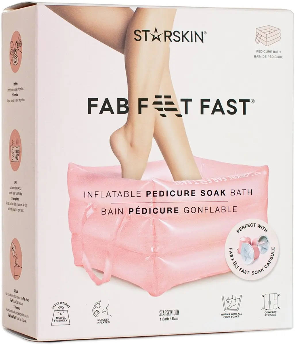 Starskin Fab Feet Opblaasbaar Voetenbad - Roze