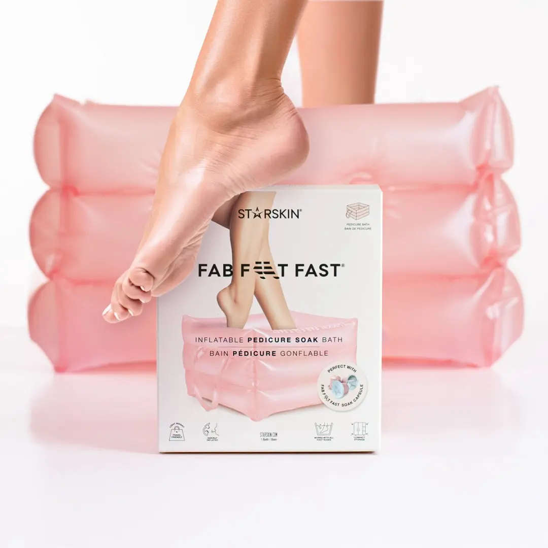 Starskin Fab Feet Opblaasbaar Voetenbad - Roze