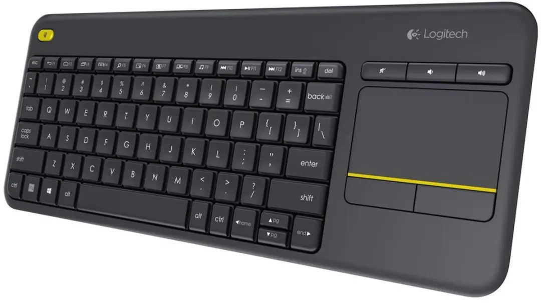 Logitech K400 Plus Draadloos Toetsenbord - Zwart