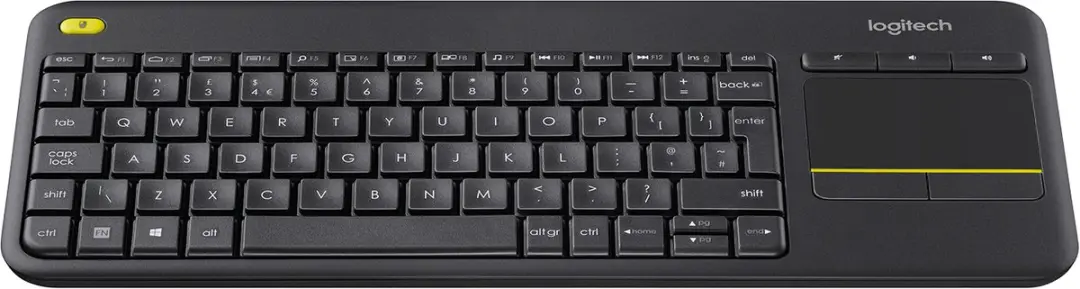 Logitech K400 Plus Draadloos Toetsenbord - Zwart