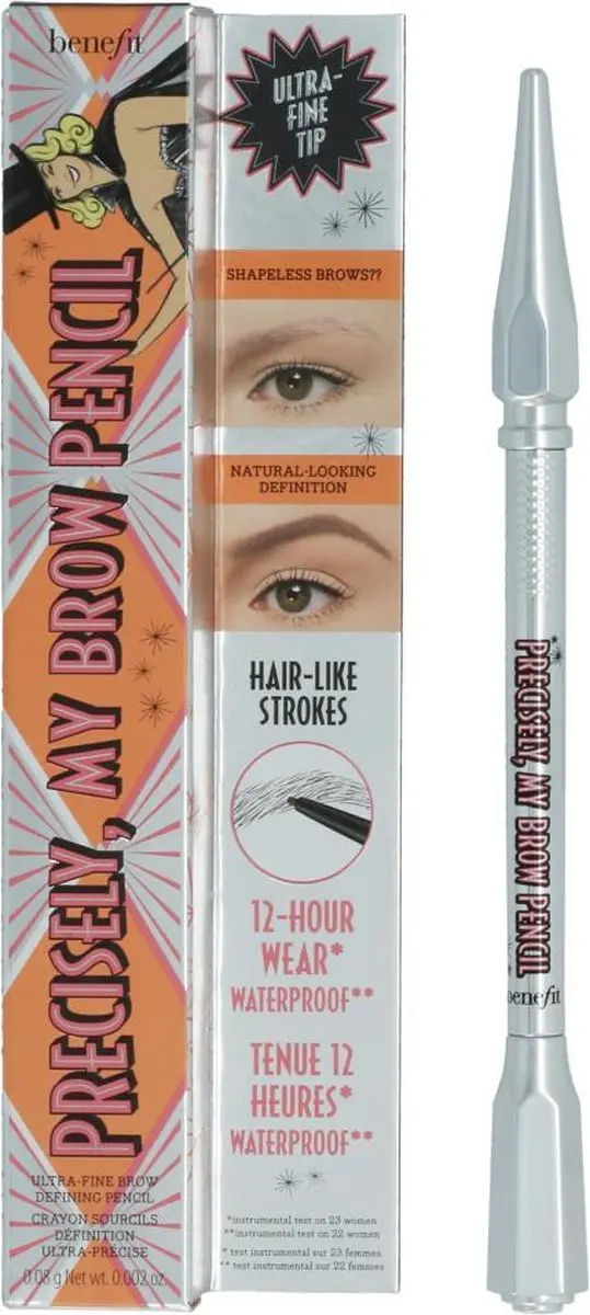 Benefit Precisely My Brow Eyebrow Pencil 4.5 Neutral Deep Brown - afbeelding 6 van 6