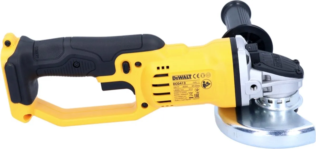 DeWalt DCG412N Haakse Slijper 18V - 125mm - afbeelding 4 van 6