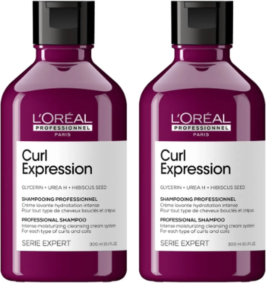 L'Oréal Paris Curl Expression Hydraterende Shampoo 2x300ml