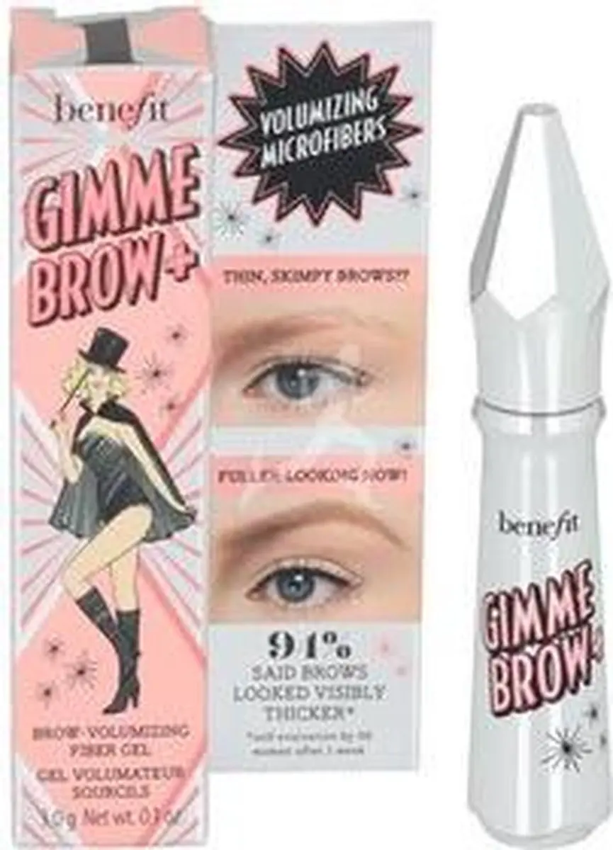 Benefit Gimme Brow+ Brow-Volumizing Fiber Gel 3g - Cool Light Blonde