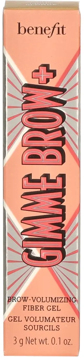 Benefit Gimme Brow+ Brow-Volumizing Fiber Gel 3g - Cool Light Blonde