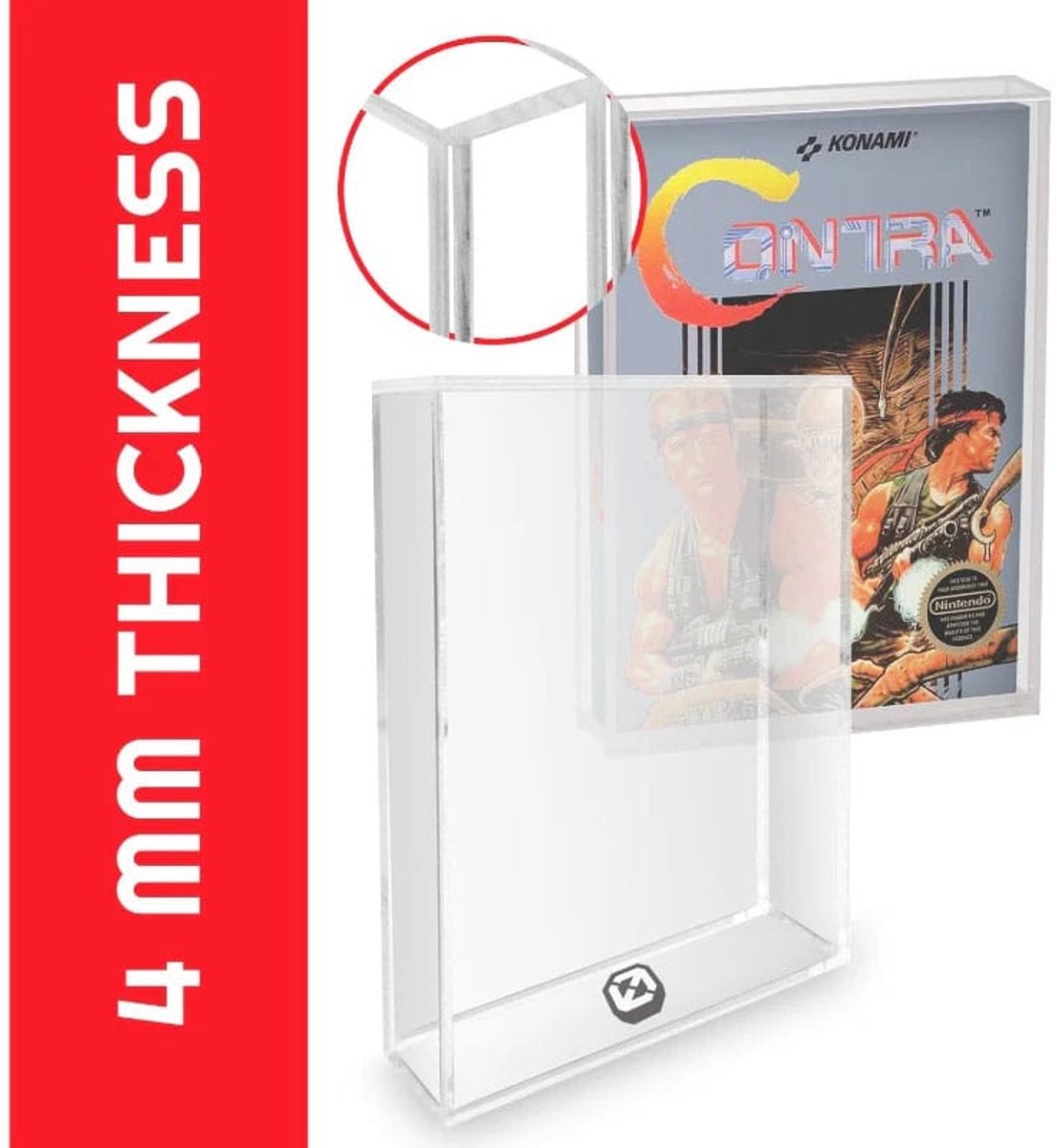 NES Acrylic Case 2-Pack - Game box beschermer van 4mm dik acryl