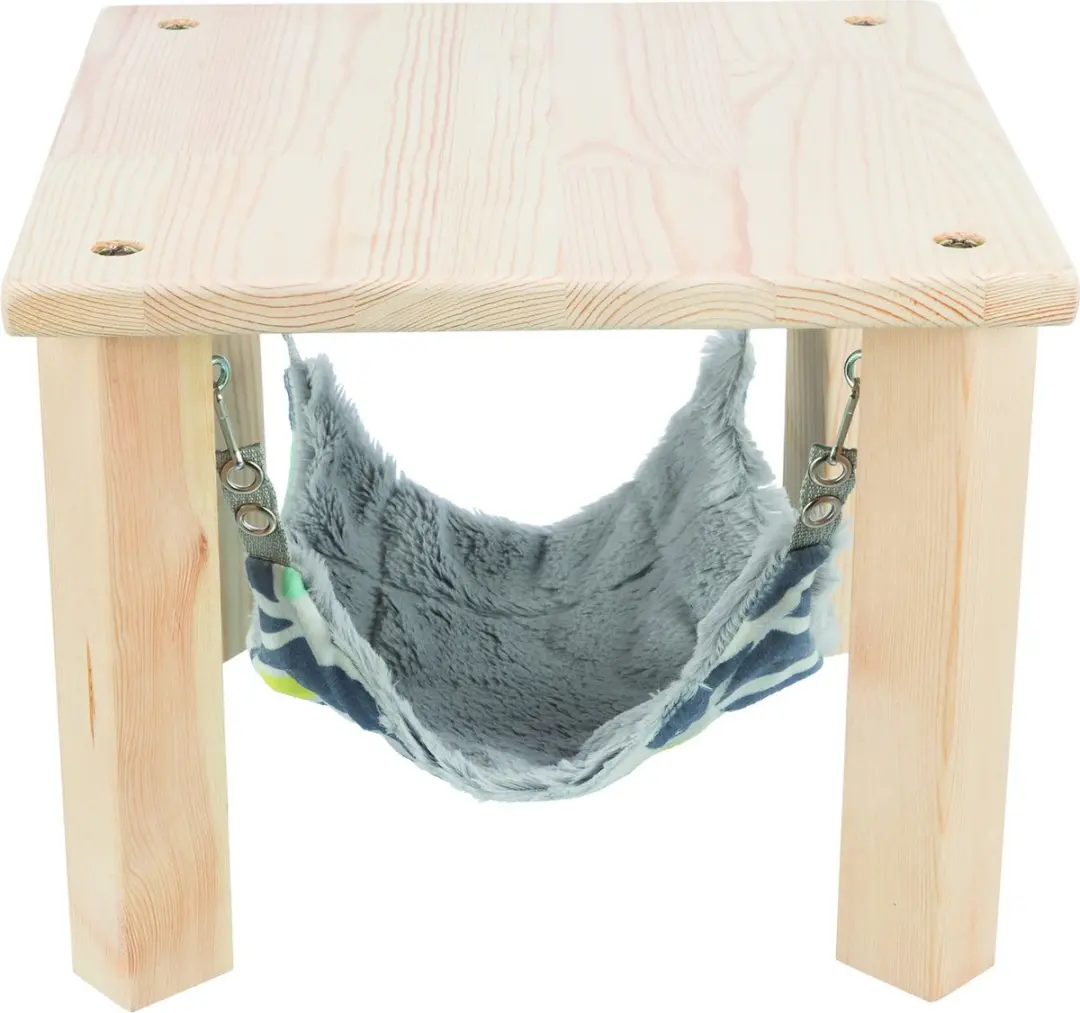 Trixie Schuilplaats met Hangmat Sunny - 37x37x29cm - Grijs