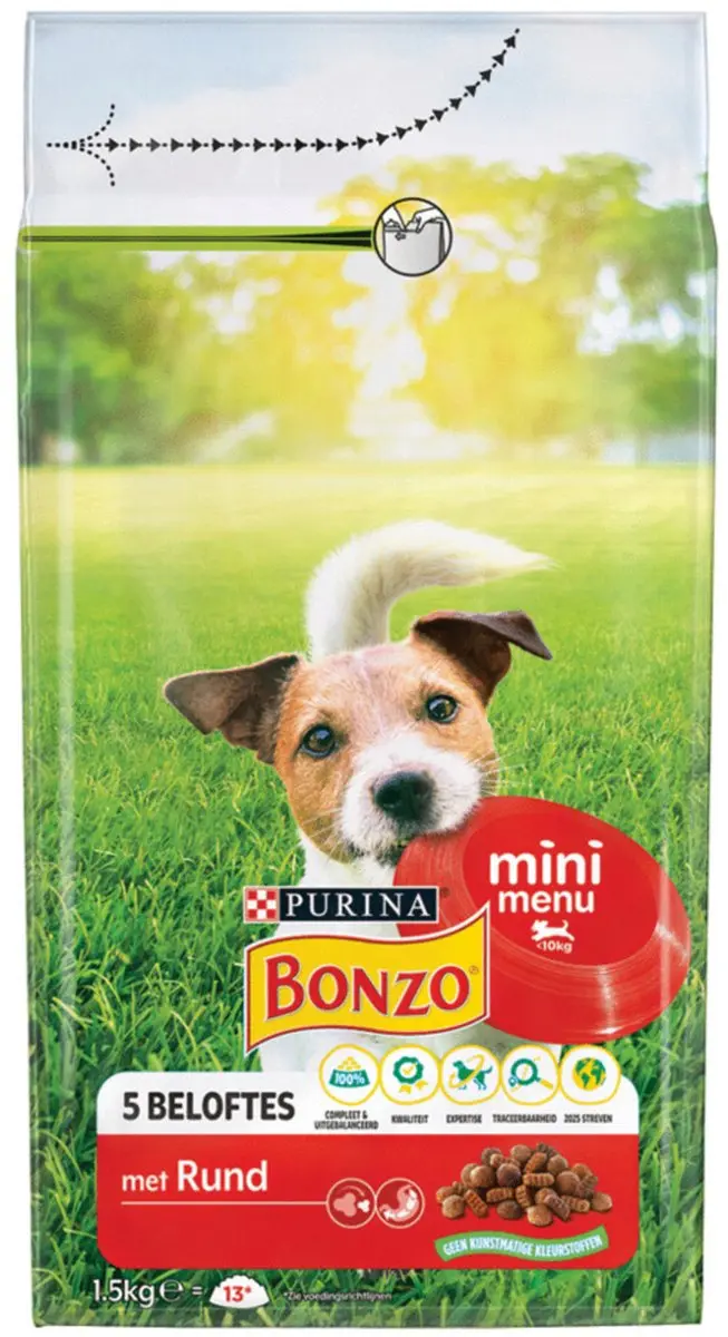 Bonzo Mini Menu Rund 1,5kg