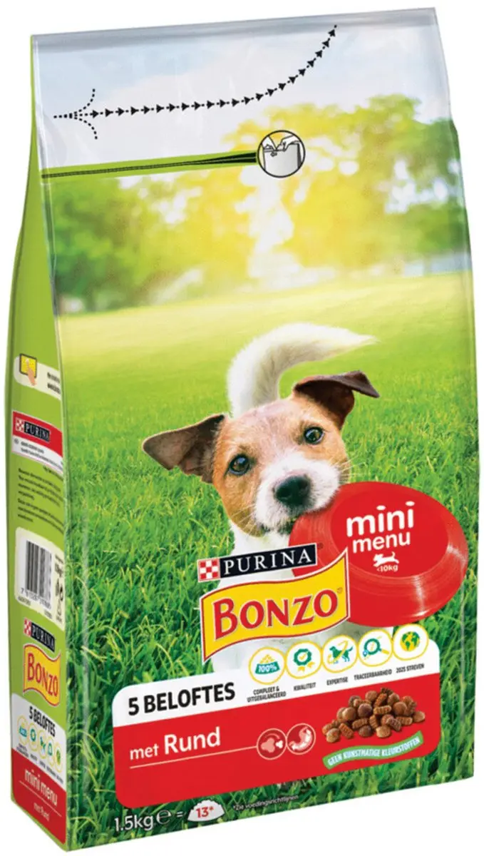 Bonzo Mini Menu Rund 1,5kg