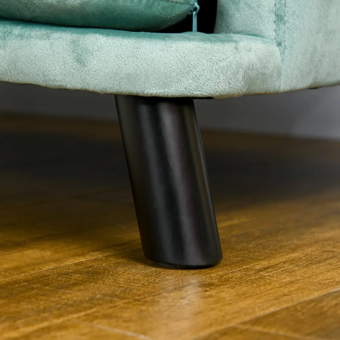 Pawhut Huisdierenbank - 98,5 cm - Groen
