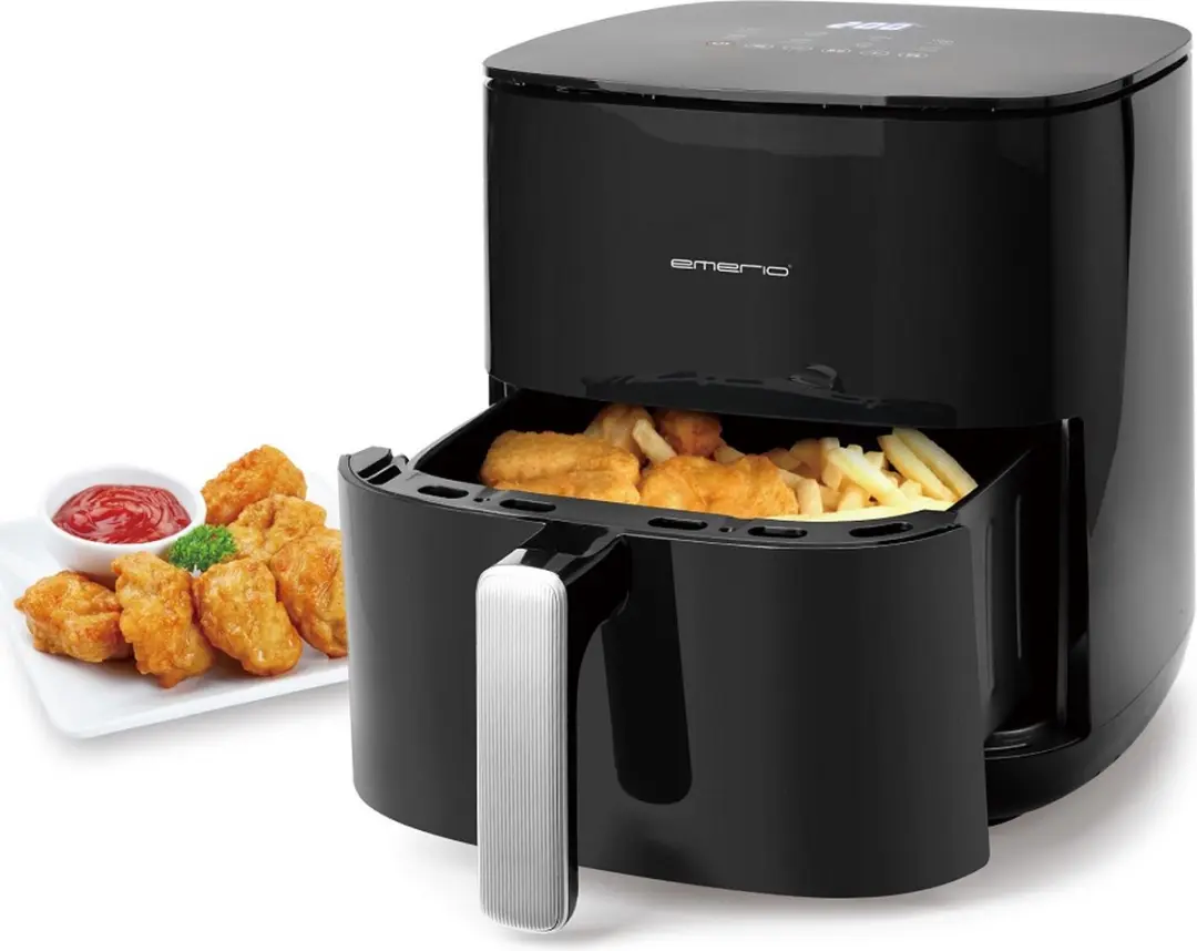 Emerio AF-131797.1 Heteluchtfriteuse 2000W - 5L - 8 Programma's - Zwart - afbeelding 6 van 6