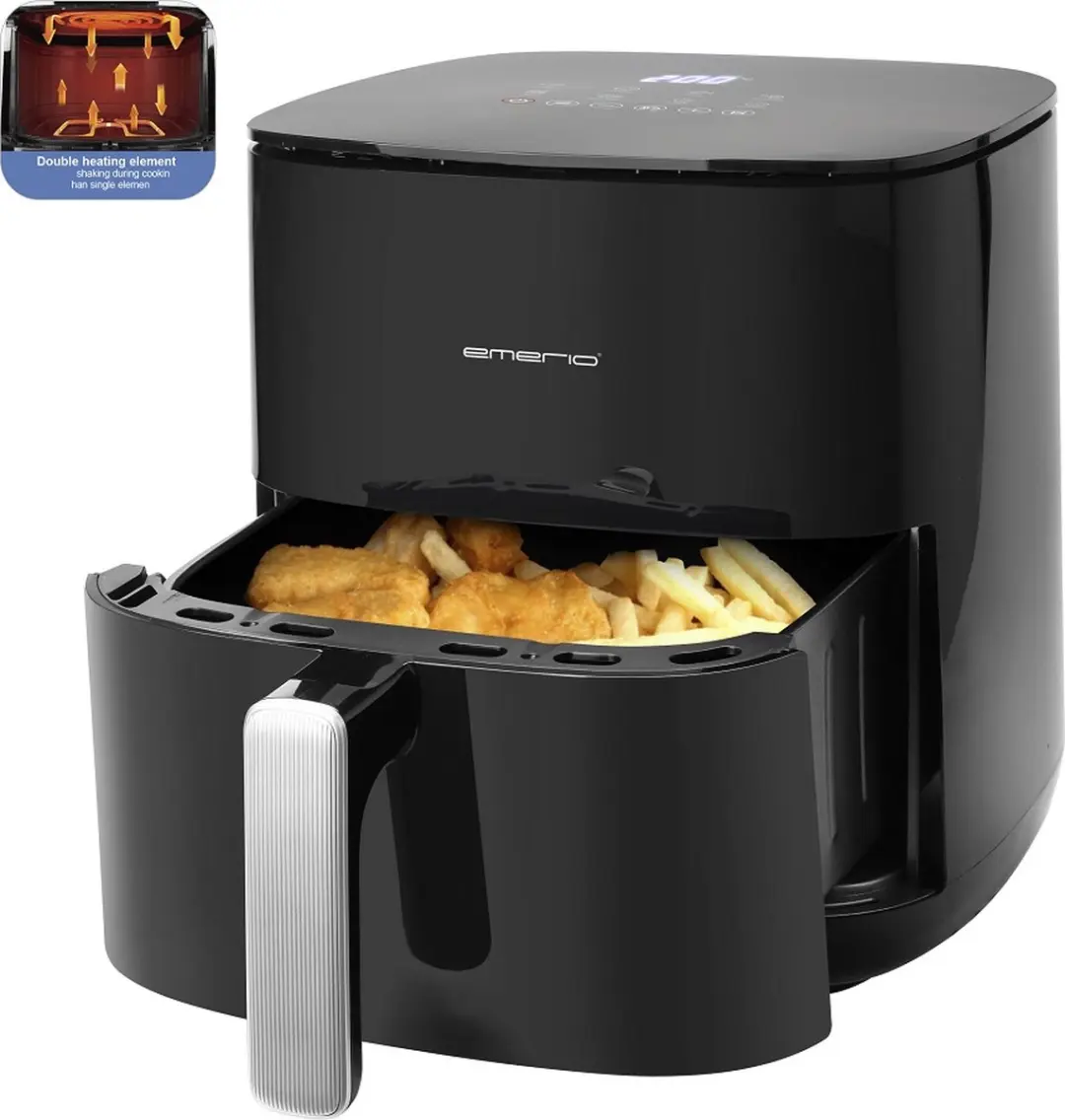 Emerio AF-131797.1 Heteluchtfriteuse 2000W