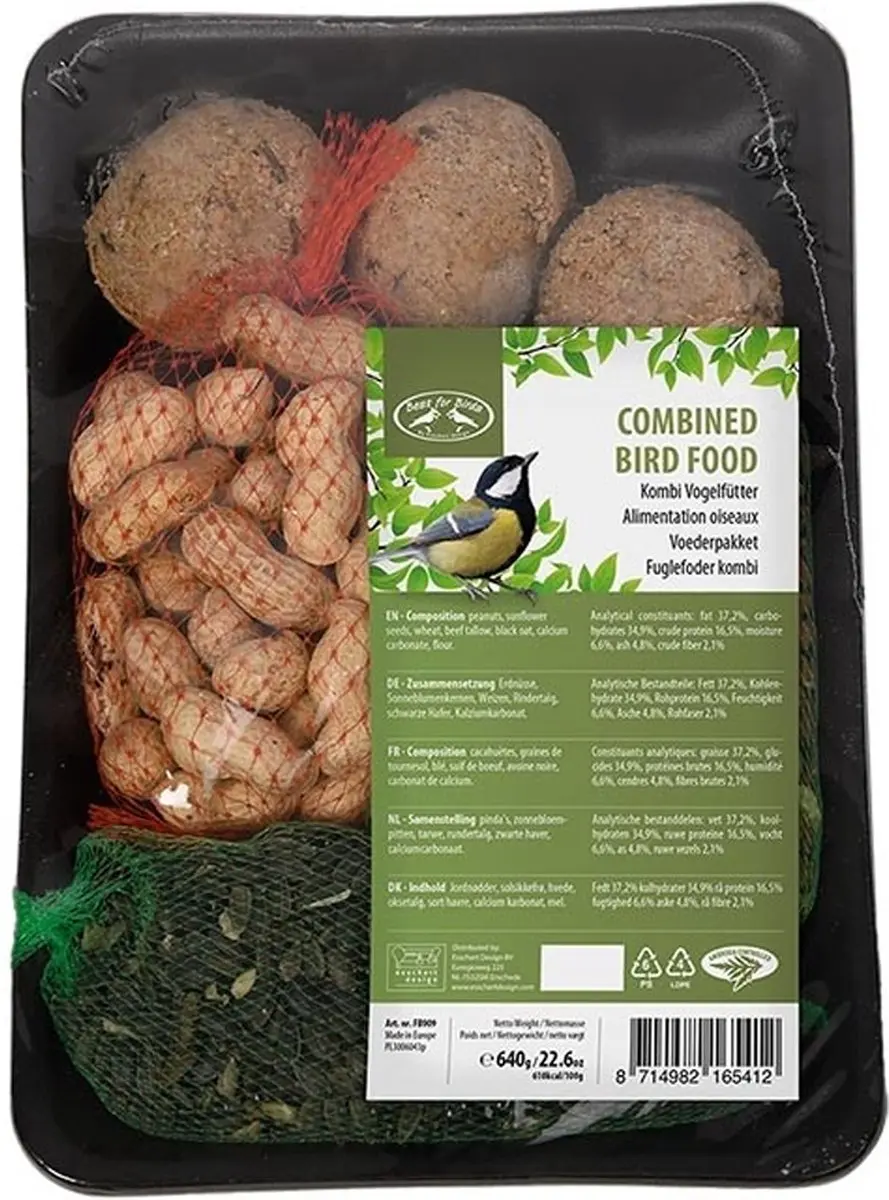 Esschert Design Vogelvoerpakket 7-delig 600g