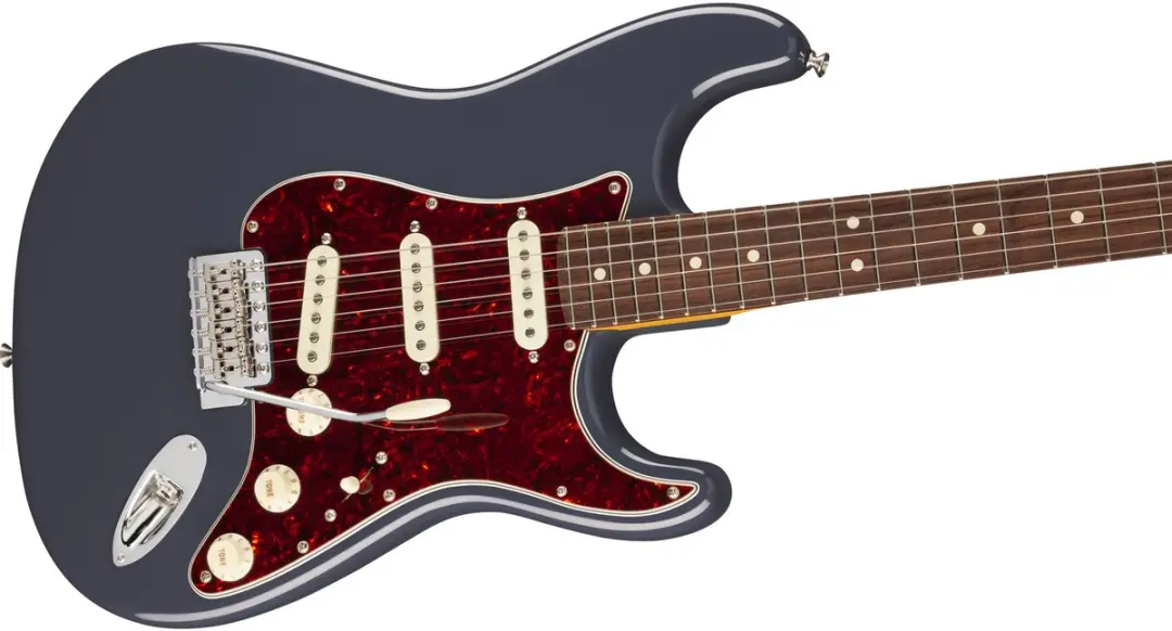 Fender American Professional Classic Stratocaster RW Faded Black - Elektrische gitaar