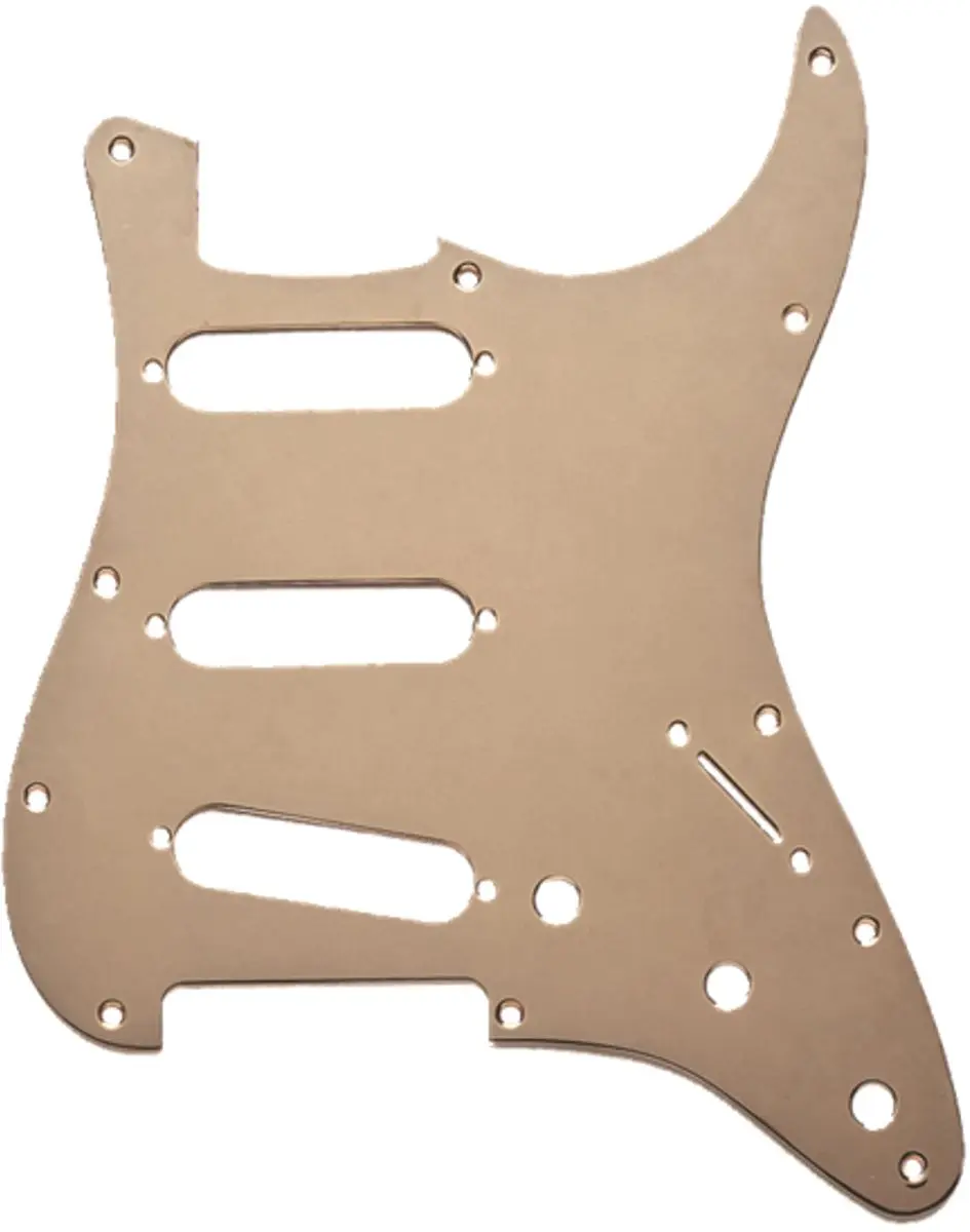 Fender Modern Style Strat Pickguard - Goud - 1-Ply 11-Hole