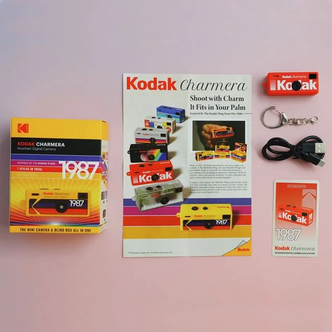 Kodak Charmera Set 3 Stuks - Meerkleurig - afbeelding 5 van 6