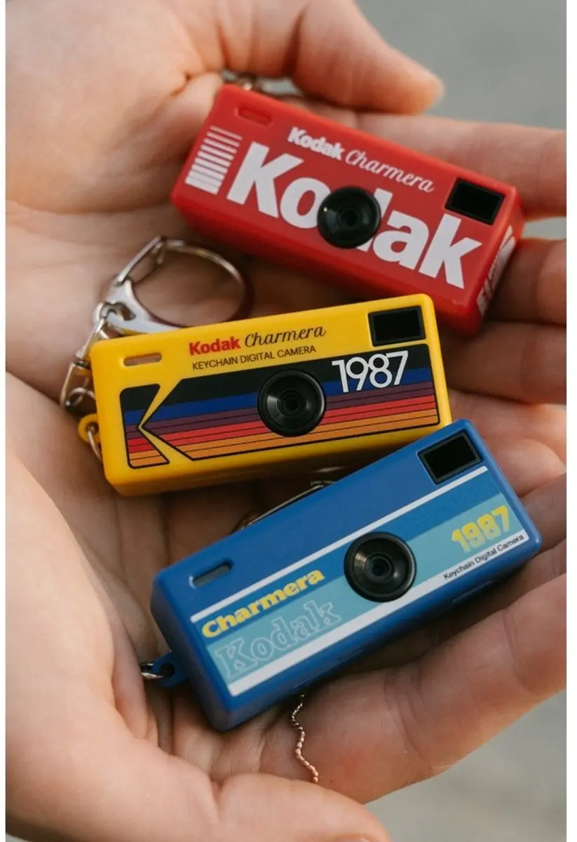 Kodak Charmera BCHARM-2 Retro-Compactcamera Set - 2 Stuks - Meerkleurig - afbeelding 3 van 6