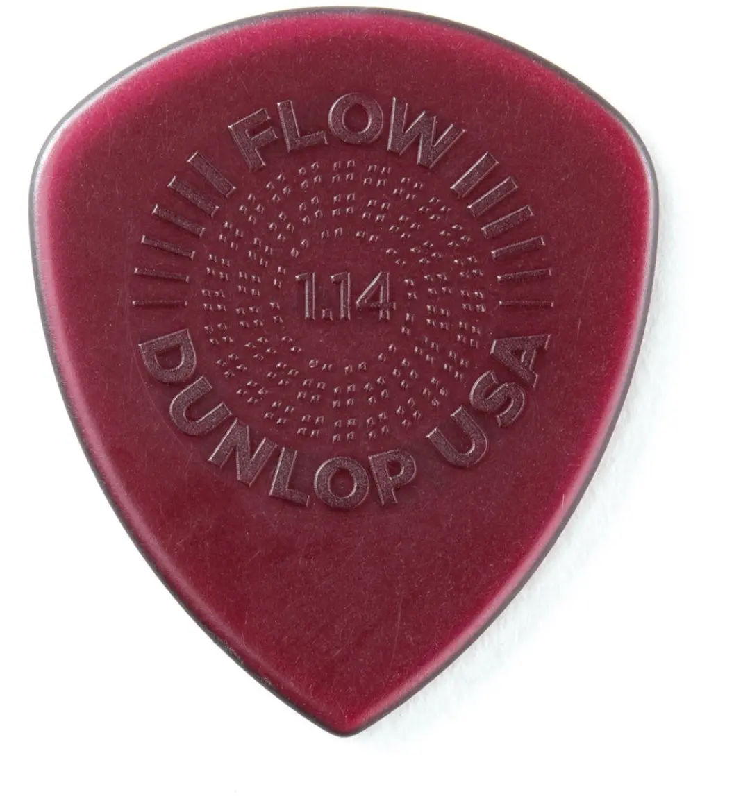 Dunlop Flow 1.14 Plectrum - 6 Stuks Bruin