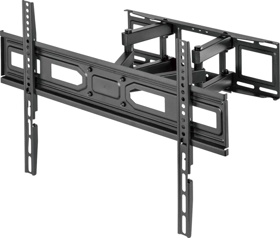 Gembird 80ST-03 TV Muurbeugel - Tot 40kg - Draai- en Kantelbaar - Zwart
