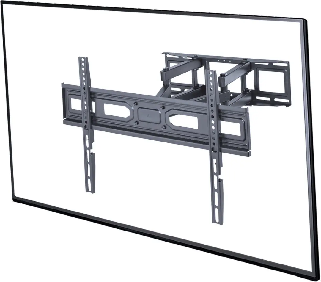 Gembird 80ST-03 TV Muurbeugel - Tot 40kg - Draai- en Kantelbaar - Zwart