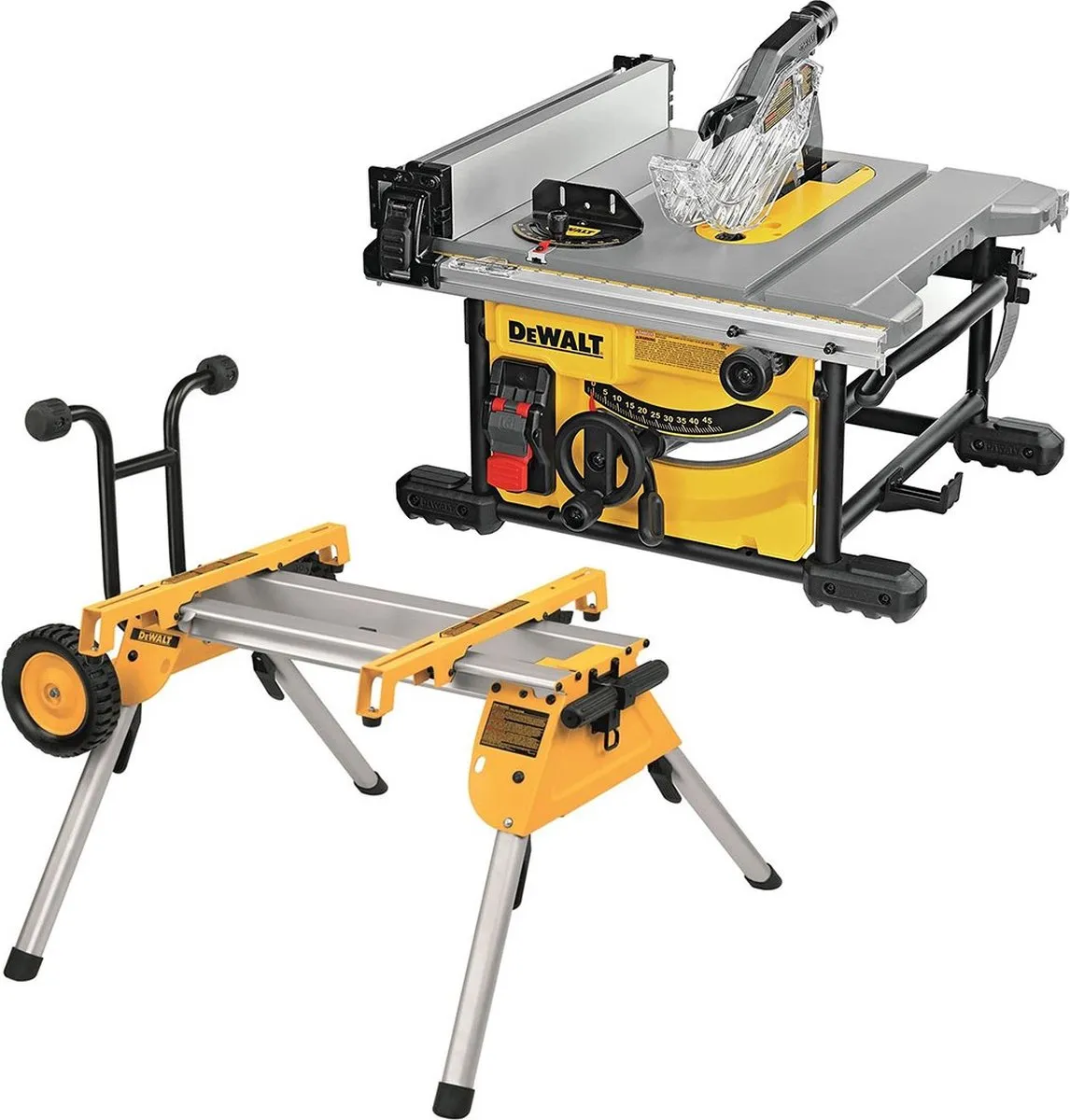 Dewalt DWE7485RS Tafelzaag - 1850W - 210mm MET ONDERSTEL