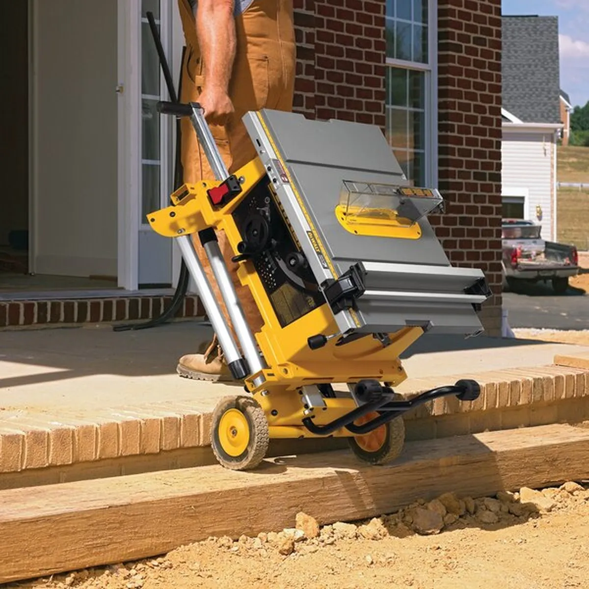 DeWalt DWE7485RS Tafelzaag 1850W - 210mm met onderstel - afbeelding 6 van 6
