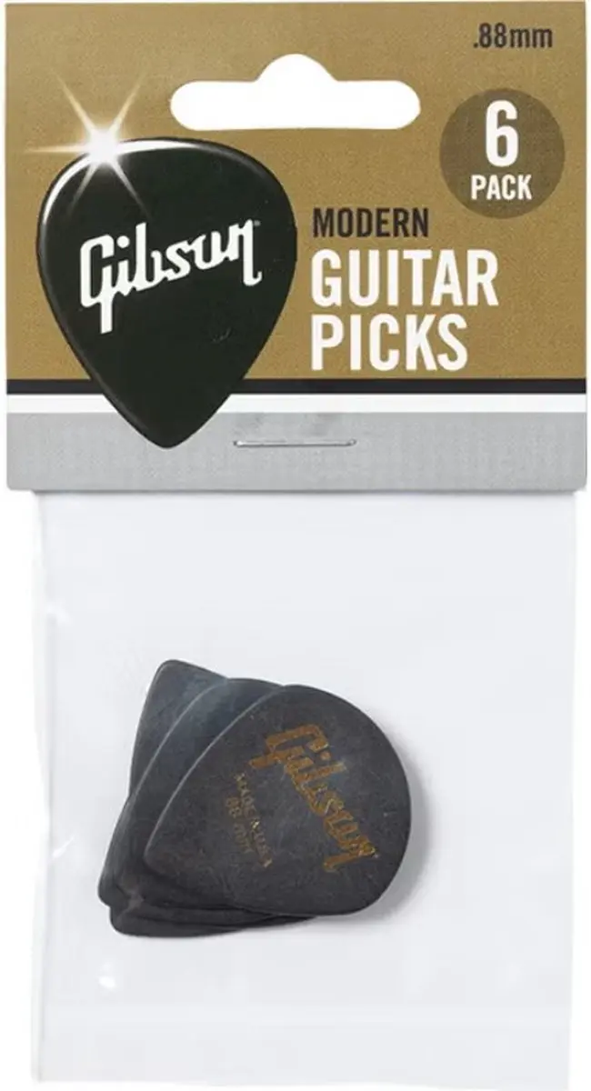 Dunlop Gibson Modern Picks Tortex 0,88mm