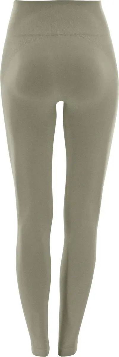 Legend Sportlegging Dames M - Khaki/Wit