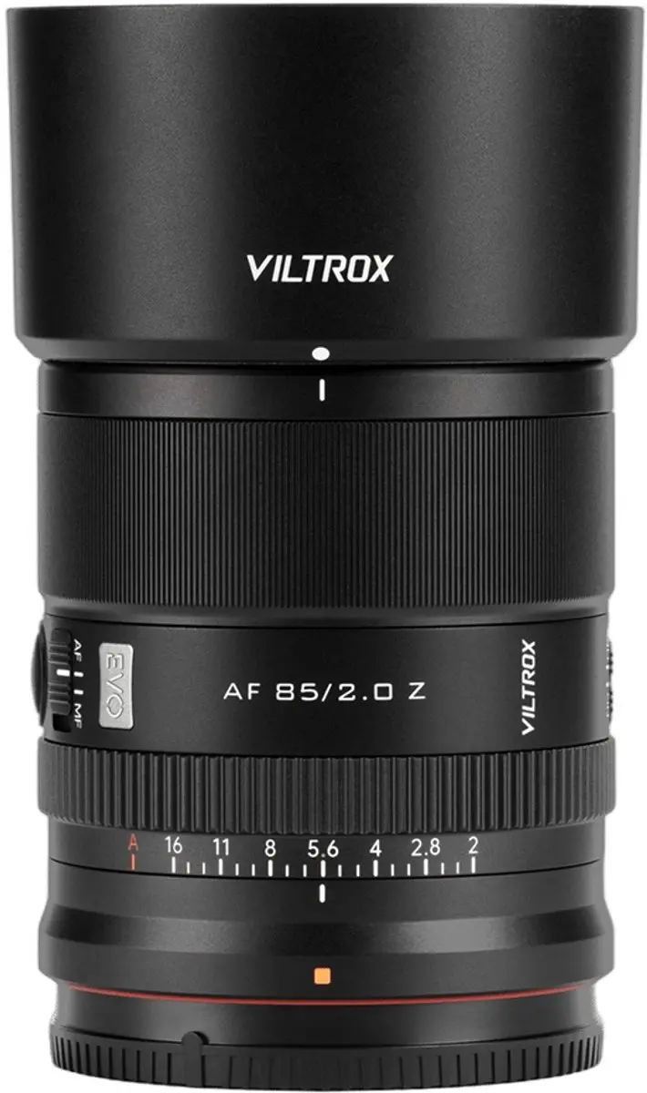 Viltrox 85mm F2 EVO Nikon Z - Portretlens 58mm